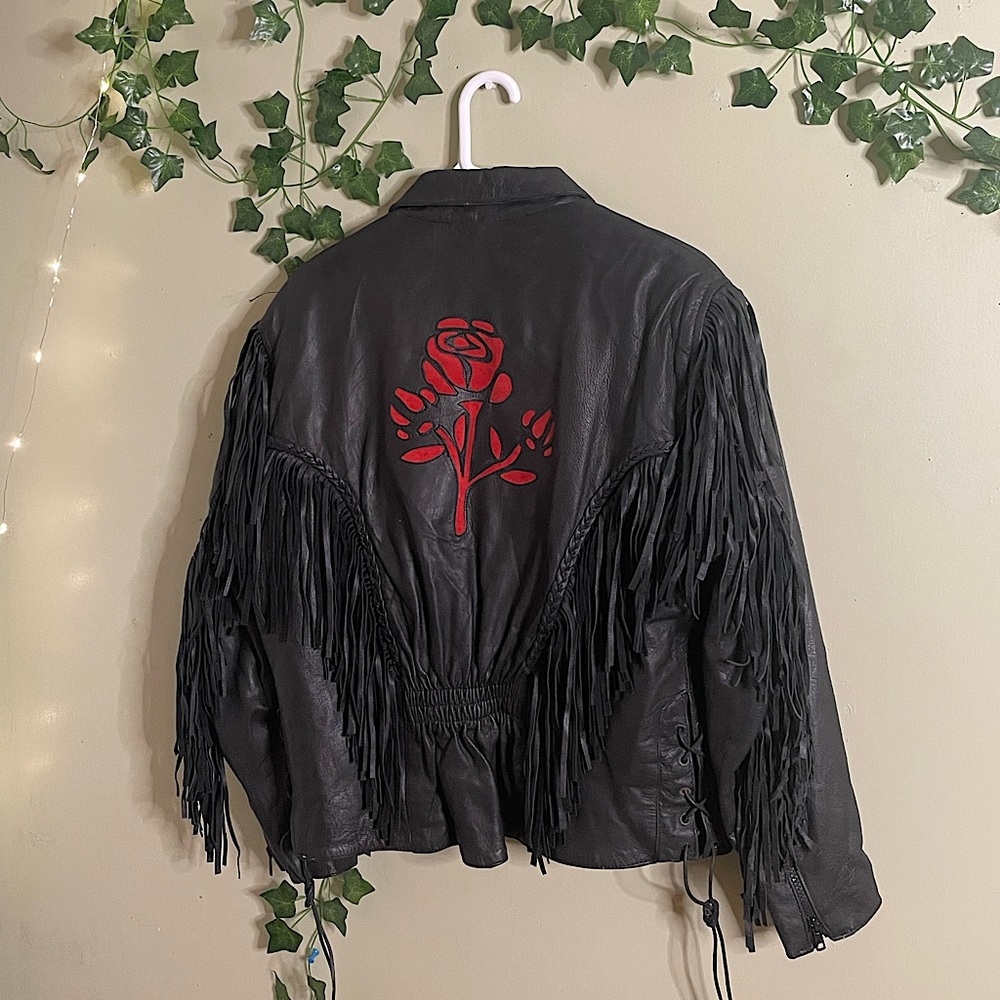 Genuine Leather Jacket 🖤